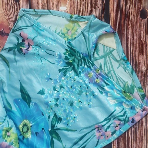 Vintage 70s bathing suit swimsuit Seascamp size medium large - Picture 9 of 9